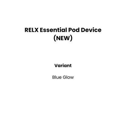 blue glow color pod device