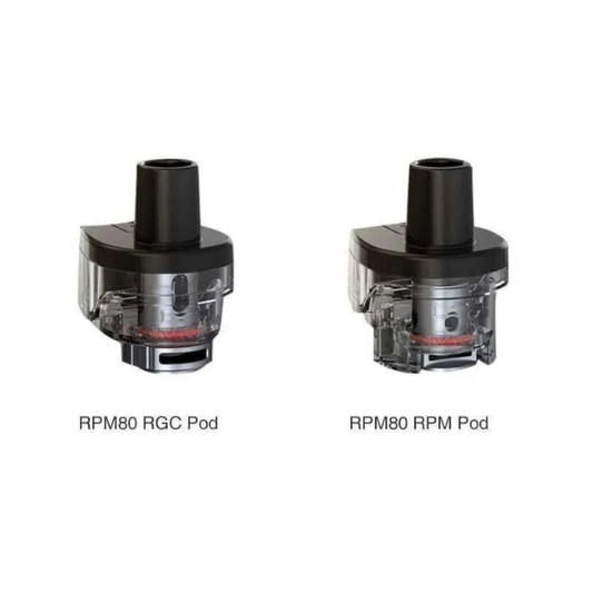 two replacement pods of smok rpm 80 rgc