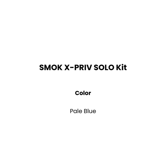 pale blue smok