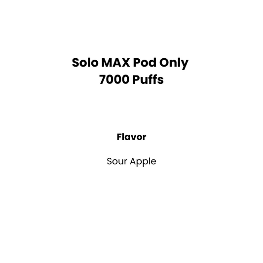solo max sour apple