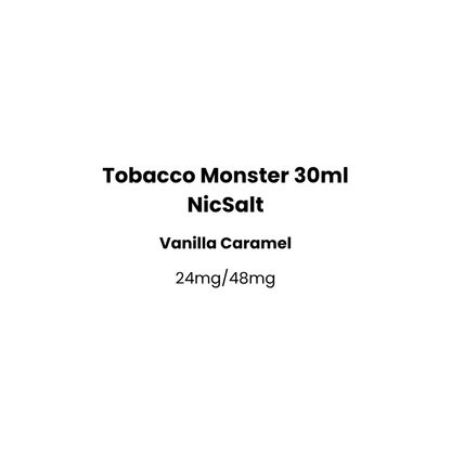 tobacco monster vanilla caramel