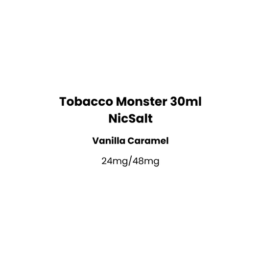 tobacco monster vanilla caramel