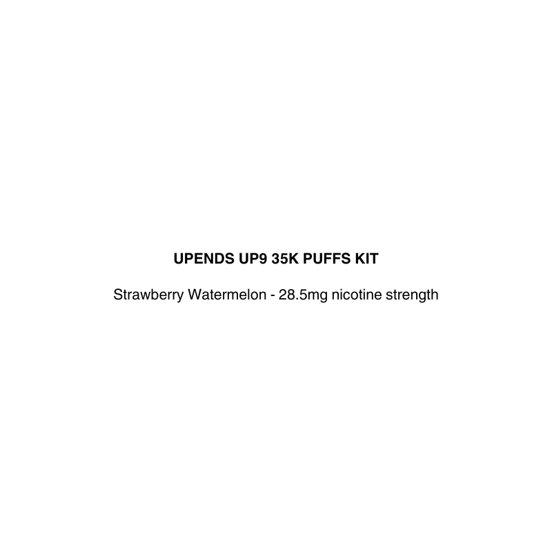 upends up9 35k kit with strawberry watermelon flavor available at vapecloud vape shop pakuranga