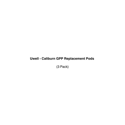 3 pack of uwell caliburn gpp replacement pods