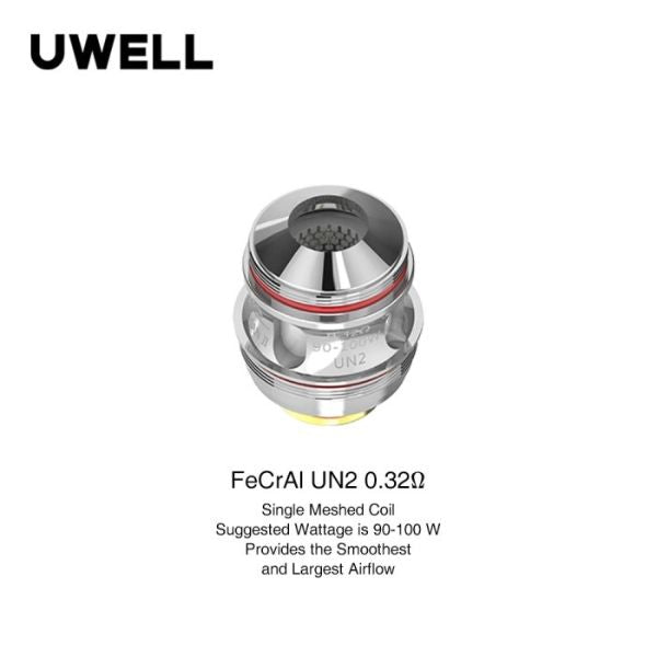 a single meshed coil for uwell valyrian 2