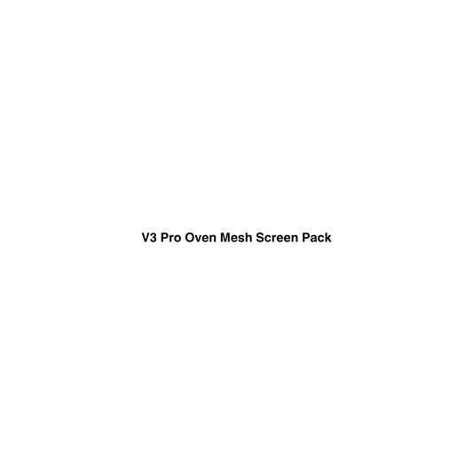 V3 Pro Oven Mesh Screen Pack available at vapecloud