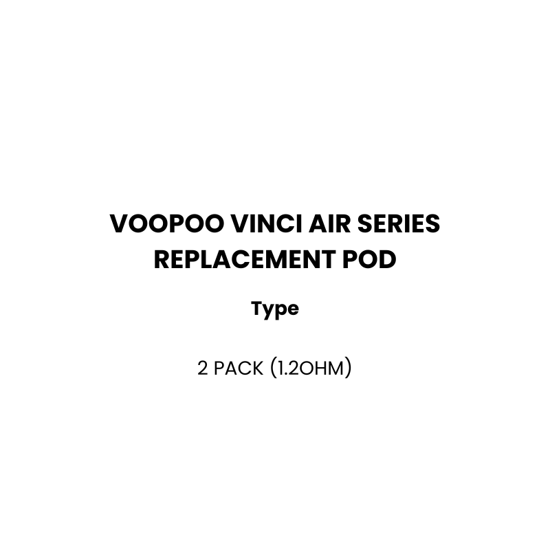 VOOPOO VINCI AIR SERIES REPLACEMENT POD - VapecloudNZ VOOPOO VINCI AIR SERIES REPLACEMENT POD - VapecloudNZ