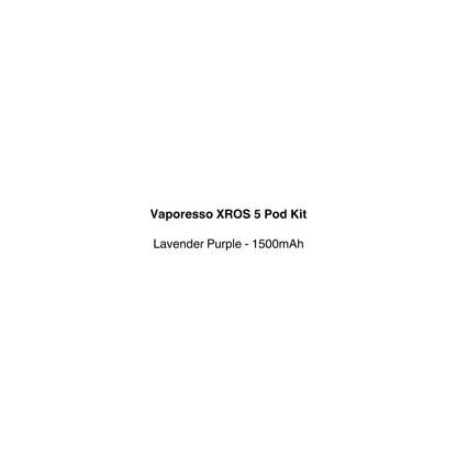 Vaporesso - XROS 5 Pod Kit