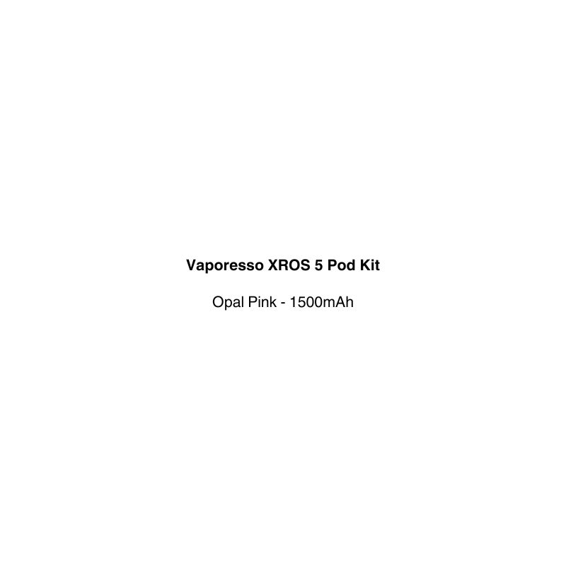 Vaporesso - XROS 5 Pod Kit