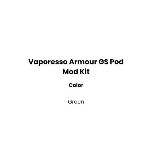 green color mod pod