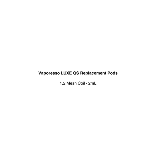 Vaporesso LUXE QS Replacement Pods - 4pk