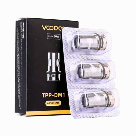 a box of Voopoo TPP Tank Replacement Coils