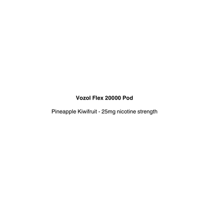 vozol flex 20000 pod pineapple kiwifruit flavor