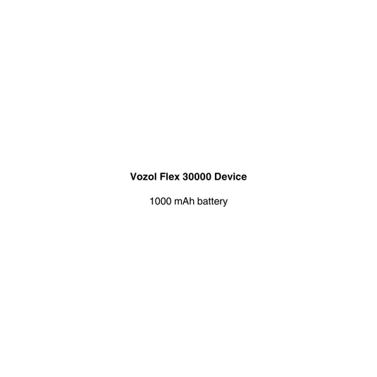 Vozol Flex Device