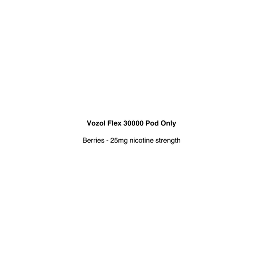 vozol flex pod only with berries flavour
