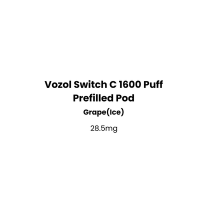 vozol switch grape ice