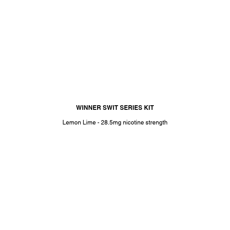 winner swit series vape kit with lemon lime