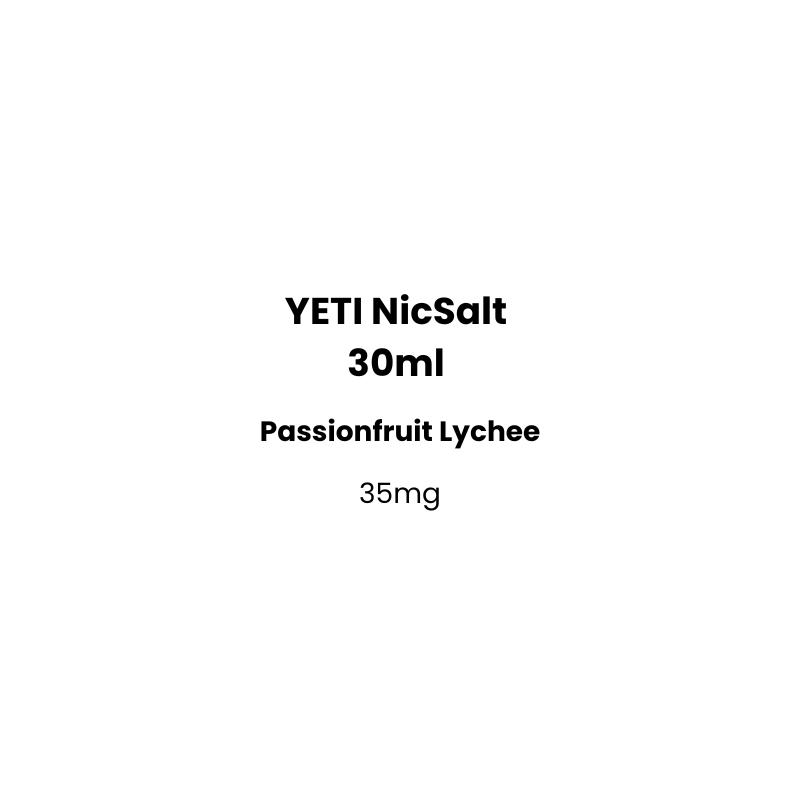 passionfruit lychee yeti nicsalt