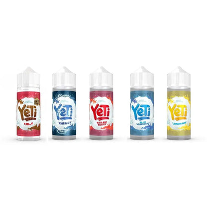 Assortments of YeTi E-liquid