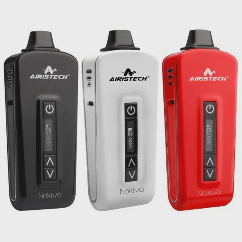 three nokiva airistech vaporizers