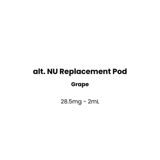 grape flavor alt nu pods