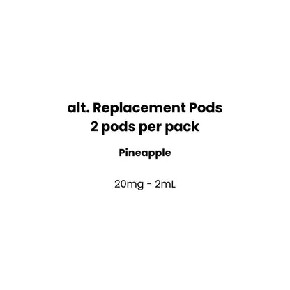 pineapple flavor alt pods