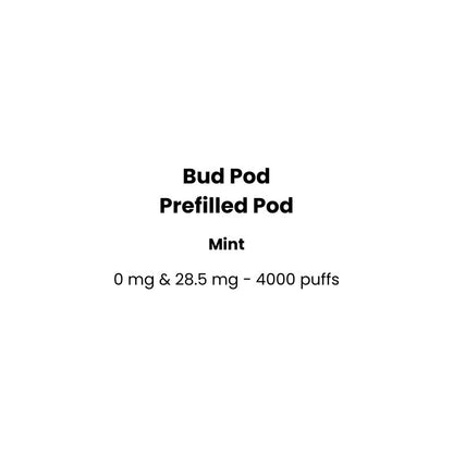 mint flavor bud pod