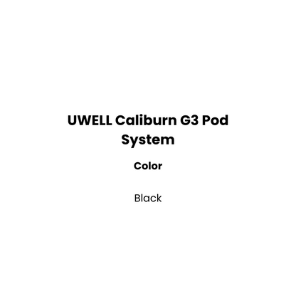 Black color uwell g3