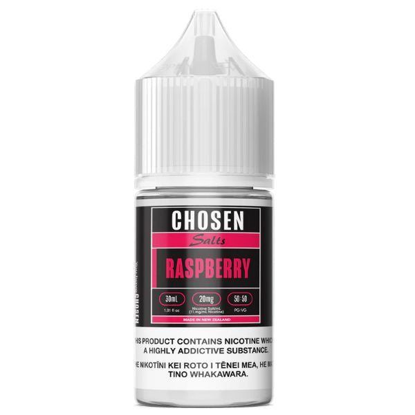 chosen salt raspberry flavor