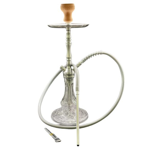 silver color Hookah Kit 2020 H56CM