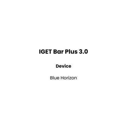 iget bar plus device blue horizon