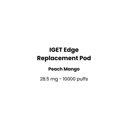 iget edge replacement pod peach mango flavor