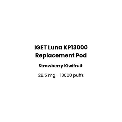 iget luna replacement pod strawberry kiwifruit