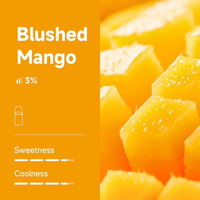 blushed mango flavour mevol replacement pod