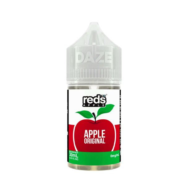 a bottle of reds apple eliquid apple flavor