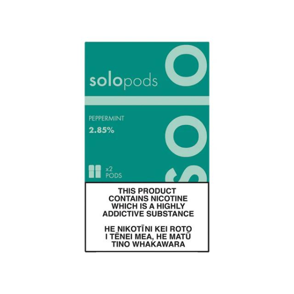 peppermint flavor solo pods