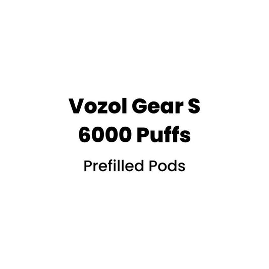 collection of vozol gear s vape pods