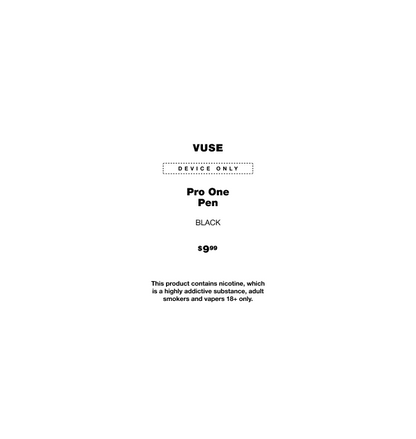 Vuse Pro One Ready-To-Vape Kit VapecloudNZ Vuse Pro One Ready-To-Vape Kit VapecloudNZ