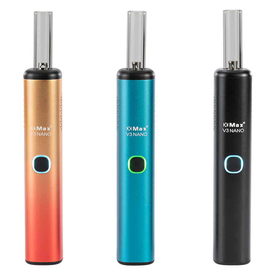 Three v3 xmax Nano dry herb vaporizer 