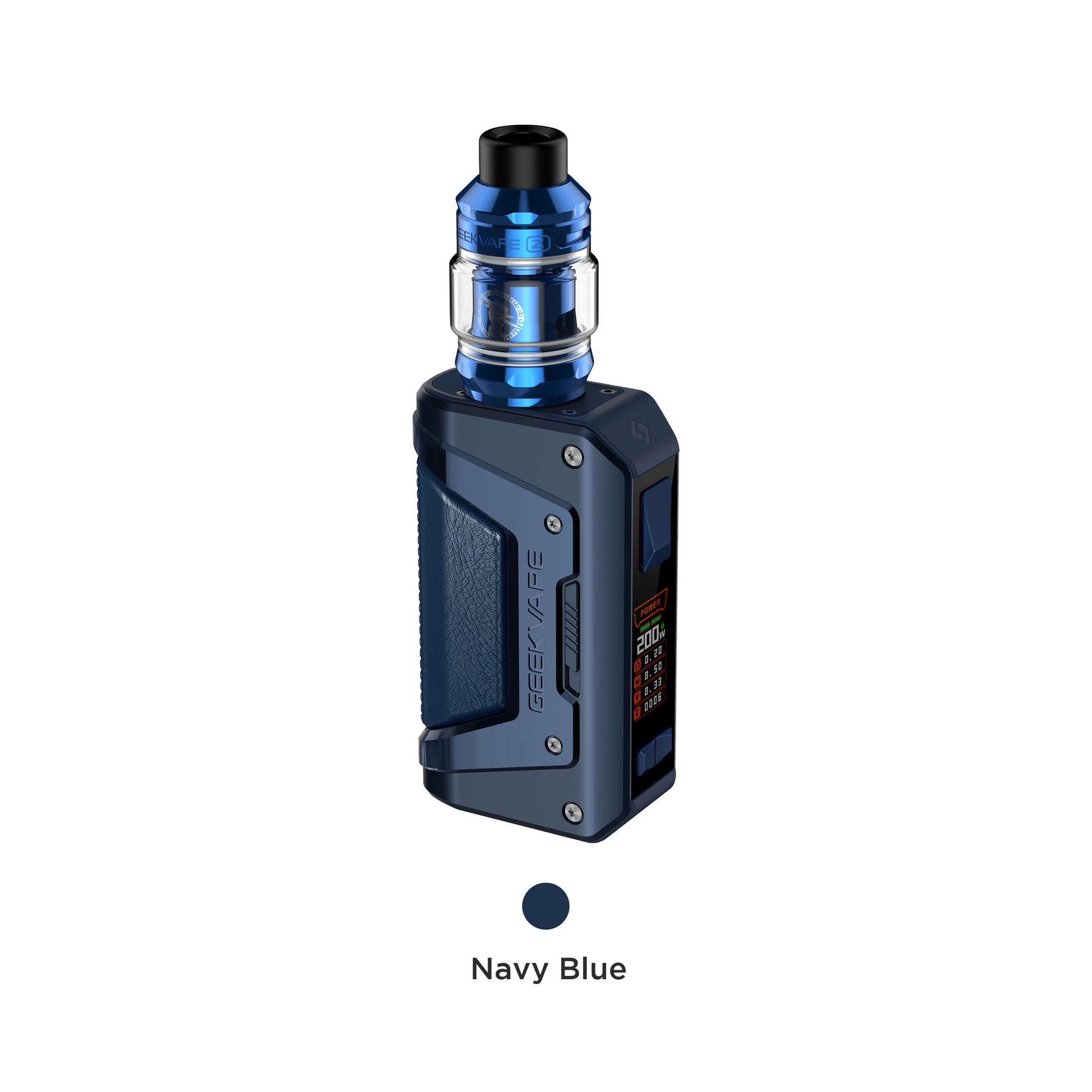 navy blue color of vape mod