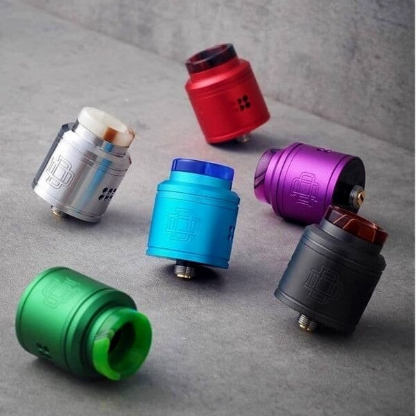 six atomizers on the floor