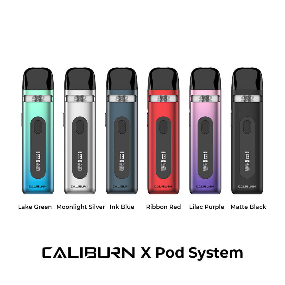 all colours of cailburn x pod system