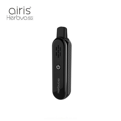 Black coloured Herbva 5G Dry Herb Vaporizer