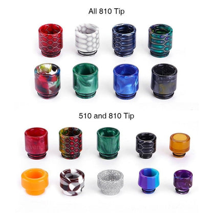 all sizes of drip tip