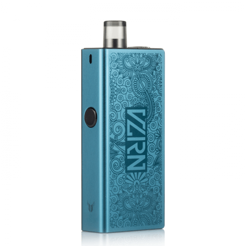 Deep teal colour pod device