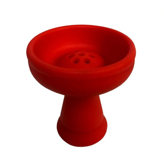 red color silicone shisha bowl