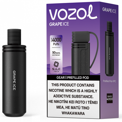 a purple box of vozol gear S prefilled pod