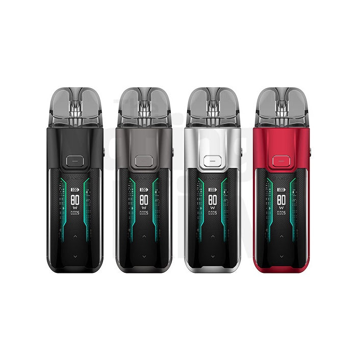 four different colours of vaporesso luxe xr max